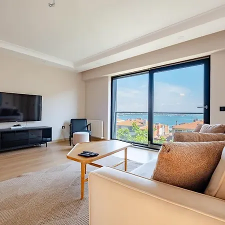 Bosphorus View With 2 Bedrooms 公寓